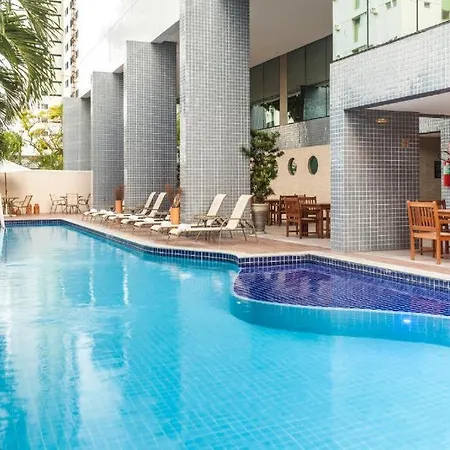 Beach Class Recife Boa Viagem Flat Andar Alto Exterior photo